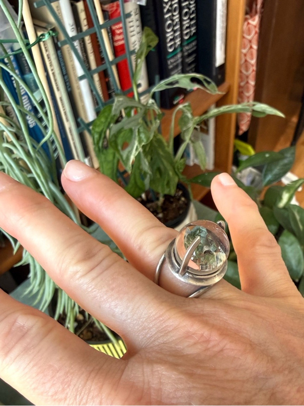 Acid Queen Crystal Divination Ring, US 6.5